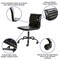 Flash Furniture Low Back Designer Armless Black Swivel Task Chair DS-512B-BK-BK-GG - alternate 7